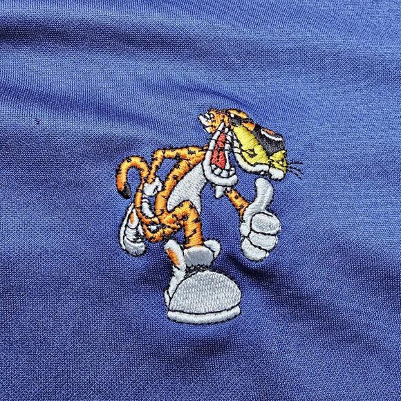 CHESTER CHEETAH Cheetos Polo Shirt Blue Size 3XL Tall 3XLT - Picture 4 of 7